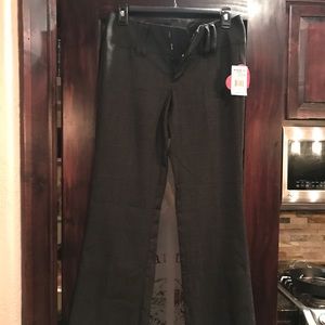 Dark grey slacks